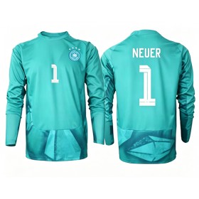 Tyskland Manuel Neuer #1 Målvakt Hemmakläder VM 2026 Långärmad